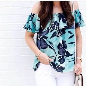 Anthropologie Maeve Off The Shoulder Top Size Small